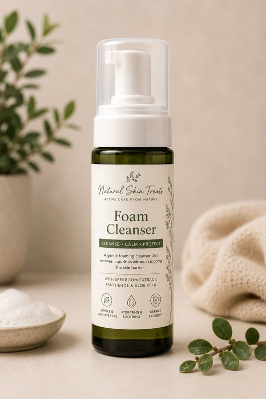 Natural Foaming Cleanser & Make-up Remover 150ml